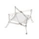 thumbnail image 1 of Aire Libre Portátil Plegable De Acero Inoxidable Soporte Ajustable Para Hoguera Camping Senderismo Picnic Estante Para Quemar Estufa De Leña Vogacara OD009735-01, 1 of 7