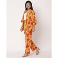 thumbnail image 3 of Moomaya Printed 2Pcs Co-Ord Set For Women, Rayon Shrug With Pants For Summers, 3 of 8