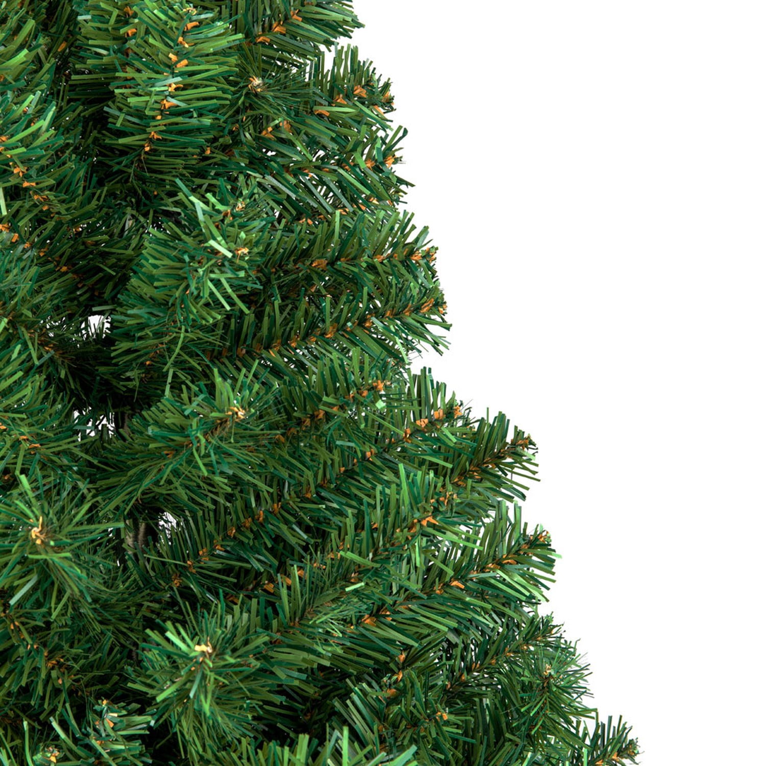 Astoutdoor 8 ft Christmas Tree with 1138 Branches, Light Green PVC, 94.49 in Height