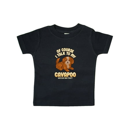 

Inktastic Cavapoo Poodle King Charles Spaniel Gift Baby Girl T-Shirt