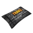 thumbnail image 3 of Bixox Travel Printed Pillow Protector,Super Soft Ideal for Home,Guests,Rentals - 16"x24", 3 of 8