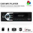 thumbnail image 1 of Radio Stéréo de Voiture 12V Lecteur MP3 Prend en Charge les Appels Mains Libres Radio FM Entrée aux Tf/eq/double Chargement USB Noir, 1 of 5