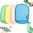 thumbnail image 1 of Exfoliante coreano para la piel, esponja de baño exfoliante súper suave, esponja exfoliante 3D, agradable para la piel y reutilizable para adultos y niños (4PCS-B), 1 of 6