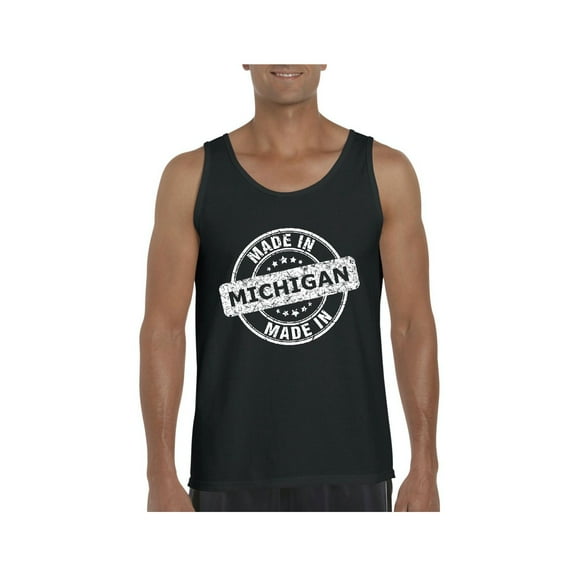 Men's Tank Top for Men - Michigan Made