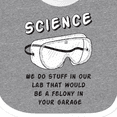 thumbnail image 4 of Inktastic Science Boys or Girls Baby Bib, 4 of 4