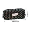thumbnail image 4 of Hyknon Large Capacity Pencil Case, Glitter Zipper Pencil Pouch with Sequins, Cute Aesthetic Pencil Bag for Office Classroom Stationery Storage Supplies, 4 of 7