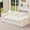 white, variant on Hobestluk 3-Seater Sofa Boneless Couch with Tufted Button Design 2 in 1 Comfy Cloud Couch Oversized Sofa for Living Room Bedroom Apartment or Office (White, 3 Seater)