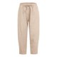 thumbnail image 4 of Pantalones harem casuales con cintura elástica y cordón para mujer - Poliéster, tallas grandes, 4 of 6