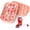 Pink:2PCS, variant on LSTRAGY Silicone 22-Cavity Flexible Ice Cube Mold & Tray 2 Count