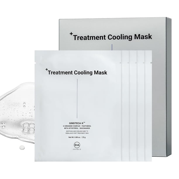 Mascarilla en hoja de tratamiento refrescante DA EFFECT 25 g x 5 unidades