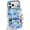Blue Ocean Seashell, variant on Compatible with iPhone 17 Case Cute Aesthetic for Women Girls, Classic Retro Western Fruits Drinks Seashell Collage Phone Case [Compatible with Magsafe] Shockproof Cover