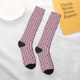 thumbnail image 6 of Knee High Socks for Women Red White And Blue Striped Long Tube Sock Uniform Socks, 6 of 7