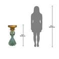 thumbnail image 3 of Design Toscano Great Ruler Peacock Sculptural Pedestal, 3 of 3