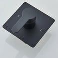 thumbnail image 6 of Matte Black Tub Shower Faucet Set Complete with 8-Inch Rainfall Shower Head and Tub Spout Included Shower Valve Tub Shower Trim Kit, 6 of 13