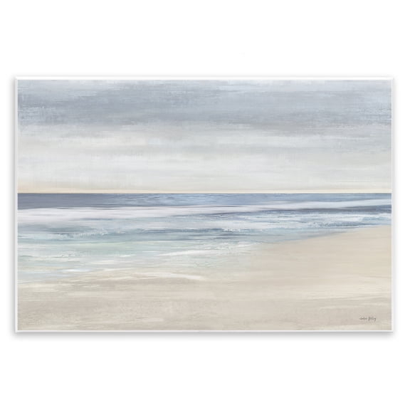 Stupell Industries Subtle Beach Ombre Landscape & Nature Painting Unframed Art Print Wall Art, 15 x 10