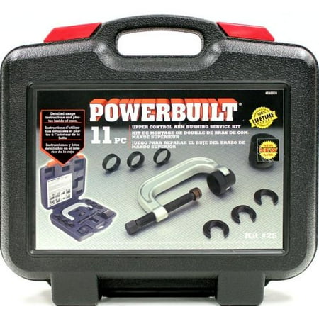 - Powerbuilt 648604 Upper Control Arm Bushing Service Kit