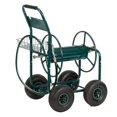 thumbnail image 1 of Carro enrollador de manguera para jardín VINGLI de 4 ruedas con cesta de almacenamiento, 1 of 7