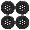 thumbnail image 3 of 4 neumáticos RC de goma y plástico de 55,5 mm y 1 pulgada, color negro, accesorios para coche RC 1/24 Axial SCX24, 3 of 14