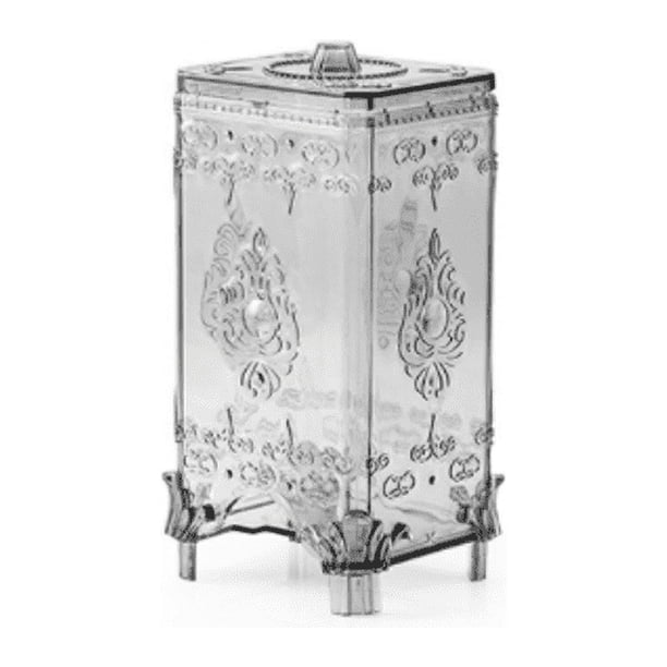 Caja de almacenamiento de escritorio de algodón, Caja de almacenamiento de algodón, gris claro