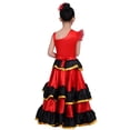 thumbnail image 3 of Traje de actuación para niños Traje de actuación Traje de baile taurino Vestido grande Vestido de baile de apertura Traje de escenario, 3 of 5