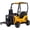 Yellow, variant on 12V Electric Ride-On Forklift, 2.4G Remote Control, Lifting Fork & Detachable Pallet, 2 Speed Modes, USB MP3 Music & Horn, Adjustable Safety Belt, 65 LBS Max Load, Iron Frame Structure,Yellow