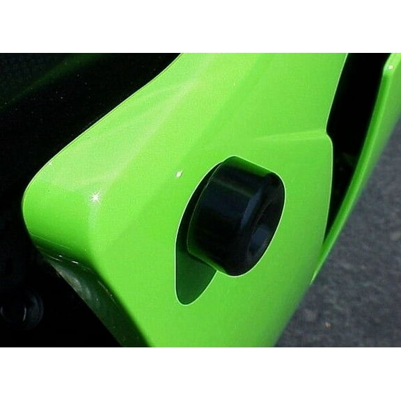 Kawasaki ZZR600 Ninja 636 ZX6 ZX6R ZX9 ZX9R ZX12 ZX12R BLACK FRAME SLIDERS