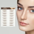 thumbnail image 2 of Unique Bargains Tatouage Simulation Sourcils pour Femmes 1 Pce Pointu, Marron, 2 of 5
