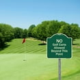 thumbnail image 3 of SignMission A-DES-G-1824-9990 18 x 24 in. Designer Series Sign - Church Parking Only, Violators Will Be Prayed for, 3 of 4