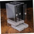 thumbnail image 3 of WEUVEB 1Set Jewelry Storage Case Acrylic Multi Compartment With Drawers For Home Decor And Shopwindow 24.5 x 5.1in, 3 of 8