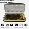 thumbnail image 1 of Sac de Rangement Coque Rigide Clavier Mécanique pour Logitech MX Clés Clavier Sans Fil Étui de Transport Portable Type B, 1 of 6