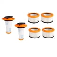 thumbnail image 2 of 6 Filtros Pre-Post para Aspiradora Inalámbrica para X-FORCE FLEX 9.60 ZR009010/ZR00901, Lavables y Reutilizables., 2 of 5