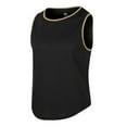 thumbnail image 2 of Men'S Tank Tops Summer Mesh Solid Color Crew Neck Sleeveless Quick Drying Slim Sports Vest T-Shirts Streetwear, 2 of 4