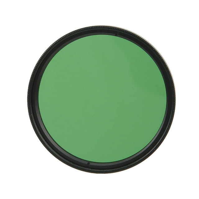 Filtre d'Objectif de Caméra, Filtre d'Objectif de Caméra 52mm Ultra Faible Couleur Cast Faible Reflection Résistant aux Rayures pour Appareils Photo Numériques Vert