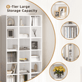 thumbnail image 4 of MAYEERTY Tall Floor - Standing Open Bookshelf for Living Room, Bedroom Storage & Display, 4 of 5