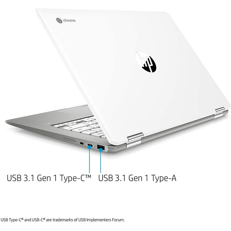 Flagship HP Chromebook x360 14 2 in 1 Laptop I 14