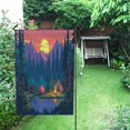 thumbnail image 3 of Camping Flags for Campers Personalized , Welcome to Our Campsite Camping signs 12x18 Double Sided for Outside, Camper Camping Decorations, 3 of 5