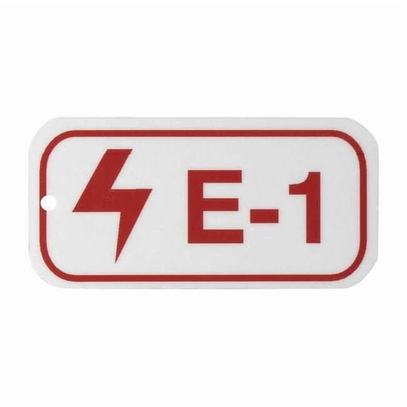 Brady Lockout Tag,1-1/2" H,3" W,1/8" Hole,PK25 105679