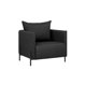 thumbnail image 1 of Sillón Lerma - Negro Weik Contemporáneo, 1 of 8