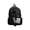 Black, variant on Vintage Y2K Grunge Denim Backpack with Star Pattern, Gothic Punk Rock Bookbag for Women and Men, Alternative Emo Style