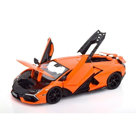 2023 Lamborghini Revuelto Hardtop, Orange - Maisto 31463OR - 1/18 Scale Diecast Model Car