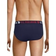 thumbnail image 5 of U.S. Polo Assn. Underwear Men’s Cotton Stretch Briefs, 3-Pack, 5 of 7
