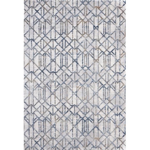Dynamic Rugs CC243527995 2 Pi x 3 Pi 11 Po Castilla 3527 Rectangle Moderne Zone Tapis - 995 Gris & Multi Couleur