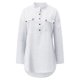 thumbnail image 4 of Moda Mujer Botones Sólido Manga Larga Transpirable Con Cuello En V Camisa Blusa Tops Fridja  fksj2797, 4 of 4
