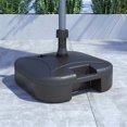 thumbnail image 2 of Atlin Designs Carré Moderne Base de Parasol en Plastique Gris Foncé, 2 of 4