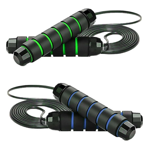 Cuerda para saltar Cuerda para saltar para entrenamiento físico Cuerda para saltar de velocidad sin enredos para hacer ejercicio