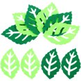 thumbnail image 1 of KAKOWELY 1 juego de hojas de tela para pared, calcomanías de hojas de árbol de granja, recortes de hojas, pegatinas de hojas DIY, 1 of 5