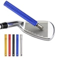thumbnail image 2 of Golf Club Grooving Sharpening Tool 5 Colors Golf Groove Sharpener Wedge Club U V Type Square Regroover Blade Cleaning Tool Acces Golden, 2 of 6