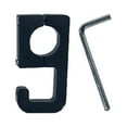 thumbnail image 2 of Gancho para manillar de motocicleta, gancho para colgar equipaje, accesorios de motocicleta de aluminio negro, 2 of 9