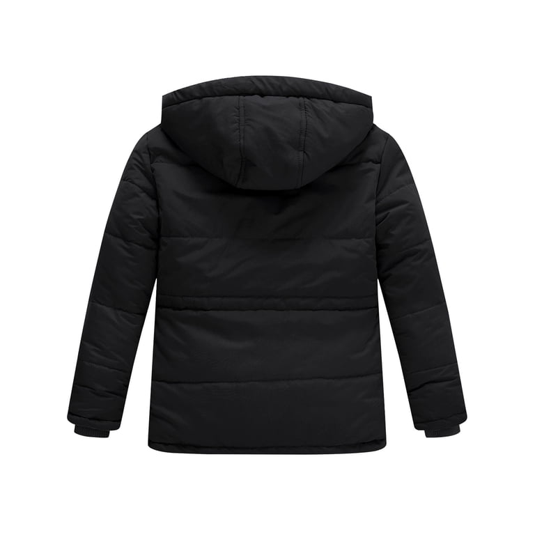 WenVen Boy's Puffer Jacket with Detachable Hood photo 2