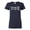 Navy, variant on Cheerleading Eat Sleep Cheer Girl Sports Womens Graphic T-Shirt, Navy, Small